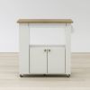 Aston 33.5" Kitchen Cart