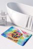 Pomeranian Hippie Dawg Memory Foam Kitchen Mat Machine Washable Anti-Fatigue Mat Cushion Comfort Bath Mat or Kitchen Rug