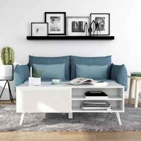 Altus 43" Coffee Table Gloss (Option: White)
