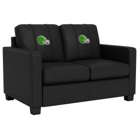 Dyno Stationary Loveseat with Football Helmet Gaming Logo (Helmet Color: Green)
